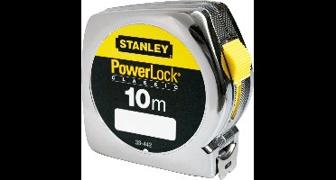 Stanley Rolbandmaat Powerlock 10m - 25mm