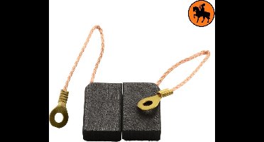 Koolborstelset voor Perles frees/zaag UP704 - 6,4x12,5x22mm