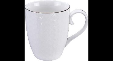 Tokyo Design Studio - Nippon White Goude Rand Mok - Thee Kop - 8.5x10.2cm 380ml Star (set van 3 kommen)