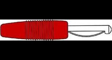 MATING CONNECTOR 4mm WITH SCREW / RED (VON 20) (HM1410C)