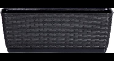 Bloempot Bloembak Ratolla P 30x12x12,6cm ANTRACIET Prosperplast