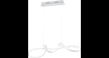 REALITY PERUGIA - Hanglamp - Wit mat - incl. 1x SMD 37 W - Dimbaar met schakelaar - Plafondbevestiging - Niet geschikt voor externe dimmer - 4000K - In hoogte verstelbaar