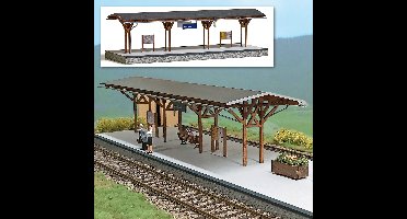 Busch - Bahnsteig Adorf 0 (2/22) *bu010002 - modelbouwsets, hobbybouwspeelgoed voor kinderen, modelverf en accessoires