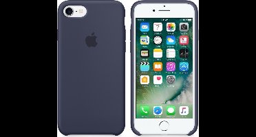 Apple - Siliconen Hoesje - iPhone 7/8/SE(2020) - Donkerblauw