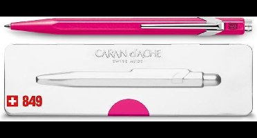 Caran d'Ache 849 Popline Balpen Fluo Roze