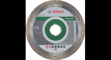 Bosch diamantschijf - PROF CERAMIC - 125 mm - 10 stuks