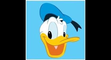 Borduurpakket voorgedrukt Disney Donald Duck