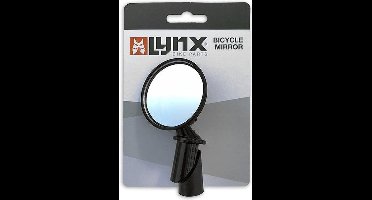 Lynx Fietsspiegel 50 Mm Links/rechts Stuurbevestiging Zwart
