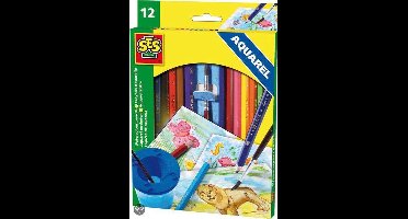 Ses Aquarel Kleurpotloden 12 Stuks