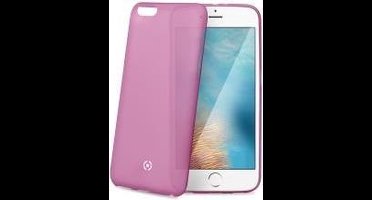 Celly Frost Back Cover hoesje - Roze - voor iPhone 7 Plus / iPhone 8 Plus (5.5" versies)