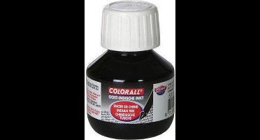 Collall Colorall Oostindische inkt zwart 50ml
