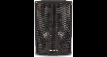 HQ-Power 2-weg luidspreker, 300 W, 8 Ω, 8" woofer + tweeter, zwart