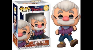 Funko Pinocchio Verzamelfiguur Disney POP! 80th Anniversary Geppetto With Accordion 9 cm Multicolours