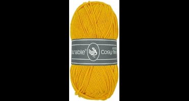10 x Durable Cosy extra fine honey - honinggeel (2179) - acryl en katoen garen - 50 grams - pendikte 3 a 3,5mm