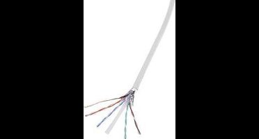 TRU COMPONENTS Netwerkkabel CAT 6 F/UTP 4 x 2 x 0.27 mm² Wit 305 m