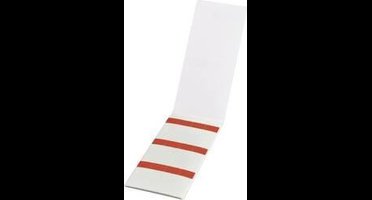 HellermannTyton 598-31402 HSMB-C3-1402-RD Kabeletiket Helasign 19.05 x 25.40 mm Kleur van het label: Rood Aantal etiket