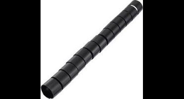 TRU COMPONENTS 1593183 TC-MX-KLT32BK203 Spiraalslang 32 mm (max) Zwart 5 m