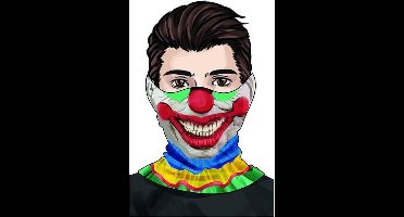 Amscan Nekwarmer Clown Heren Polyester One-size