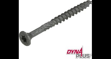 Dynaplus - Unischroeven - Torx 40 platkop - 8 x 100mm - AR-Coating - Deeldraad (50 stuks)