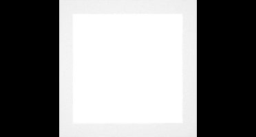 Passe-Partout Fotomaat 13x13 cm - Lijstmaat 20x20 cm - Wit - Museumkarton - Fotolijst niet inbegrepen