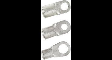 LAPP 63204135 Ringkabelschoen Dwarsdoorsnede (max.): 2.50 mm² Gat diameter: 6.5 mm Ongeïsoleerd Metaal 100 stuk(s)