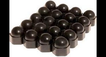 HP Autozubehör 82928 Wielschroefdop Geschikt voor schroefgrootte 19 mm Zwart Kunststof