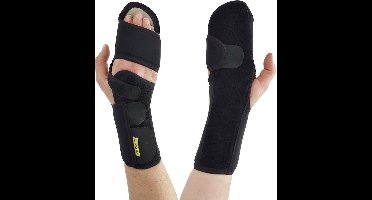 Basko Vission Multi Finger Splint - L - Rechts - Zwart