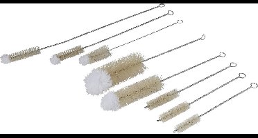 Westfalia Reinigingsborstels, speciale borstelset, flessenborstels, 8 stuks