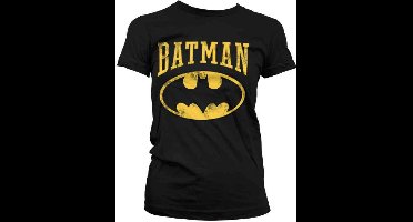 DC Comics Batman Dames Tshirt -L- Vintage Zwart