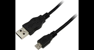 Logilink - USB 2.0 A Male naar USB 2.0 Micro Male - 3 m