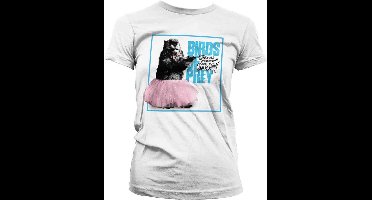 DC Comics Harley Quinn Dames Tshirt -S- Birds Of Prey - Gopher Tutu Logo Wit