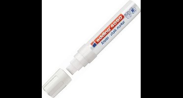 Edding - Viltstift edding 4090 window schuin wit 4-15mm | 5 stuks