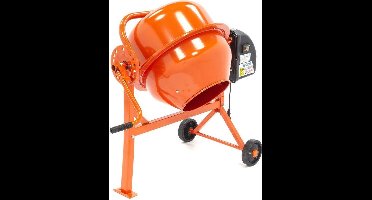 Hbm 63 liter betongblandare - Portabel cementblandare i stål - 230 Volt, 50 Hz - Trumhastighet 27,5 O/min - Kapacitet: 63 liter - Vikt 28 kg - 267 mm