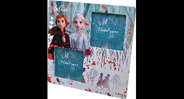 Frozen II Fotolijst 23 cm – Blauw – Hout – Meisjeskamer Decoratie
