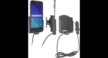 Brodit actieve houder roterend met sig-plug & USB kabel voor Samsung Galaxy S6