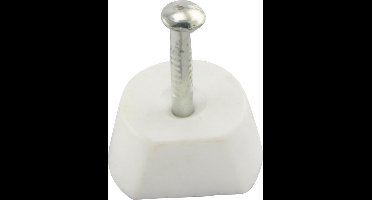 Deltafix plankdrager nagel wit 100 st.