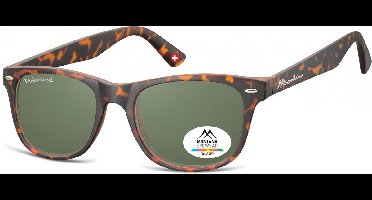 Montana MP10A- Zonnebril - wayfarer model - havana- polarizerend