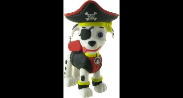 Paw Patrol Pirate Pups Marshall taart topper decoratie 7 cm.