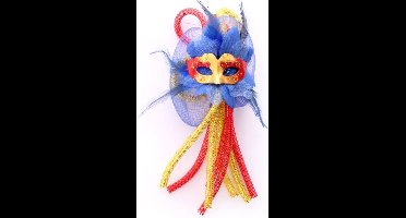 Rubie's Broche Bloem Tubes En Oogmasker Geel/rood