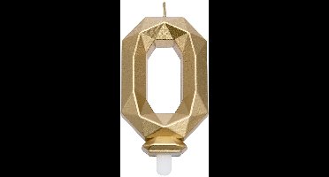 Cijferkaars Geo Goud #0