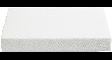 Ambiante Katoen - Splittopper Hoeslaken - 180x200/210 - Wit