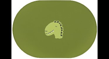 Trixie Placemat Kinderen - Mr. Lion - van Siliconen - Ook geschikt als Knutselmat of Tekenmat - van Siliconen - Geschikt voor de Vaatwasser