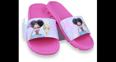 Barbie Meisjes Badslipper Roze | Rose | Maat: 30
