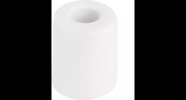 Deltafix Deurbuffer - Wit - TPE Rubber - Schroefbaar - Ø30 x H35 mm