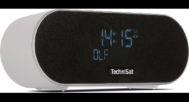 TechniSat DIGITRADIO 53 BT DAB+ en FM wekkerradio met bluetooth - wit