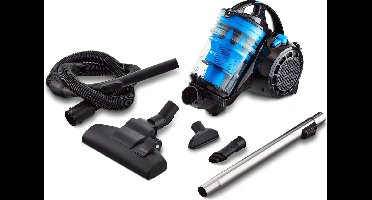 MEDION stofzuiger zonder stofzak P2000 (700 watt vermogen, 2 liter stofreservoir, wasbaar HEPA 13 filter, 8,5 m werkbereik, MD 11905) blauw