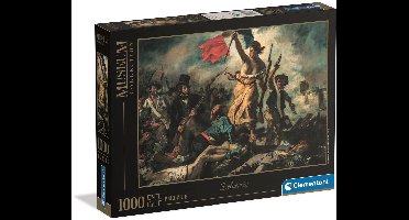 Clementoni - Puzzel - 1000 Stukjes - Vrijheid leidt het volk - Puzzel Voor Volwassenen