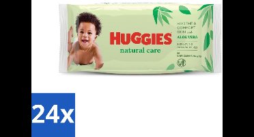 Huggies - Billendoekjes - Huidvriendelijk - Met Aloë Vera - 56 Babydoekjes - Voordeelverpakking - 24 stuks