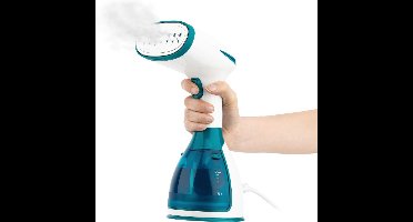 ApexArte® Stomer Kleding - Steamer - Kledingstomer - Handstomer - Wit met Blauw