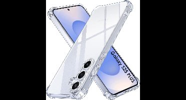 Hoesje voor Samsung Galaxy S25 Plus backcover Shockproof siliconen Transparant